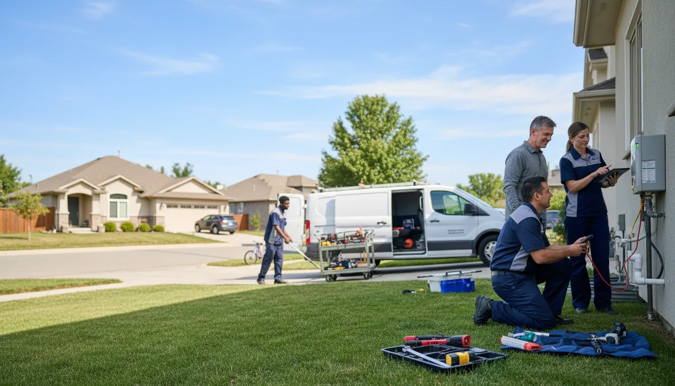Tankless water heater service in Jonesboro, TX